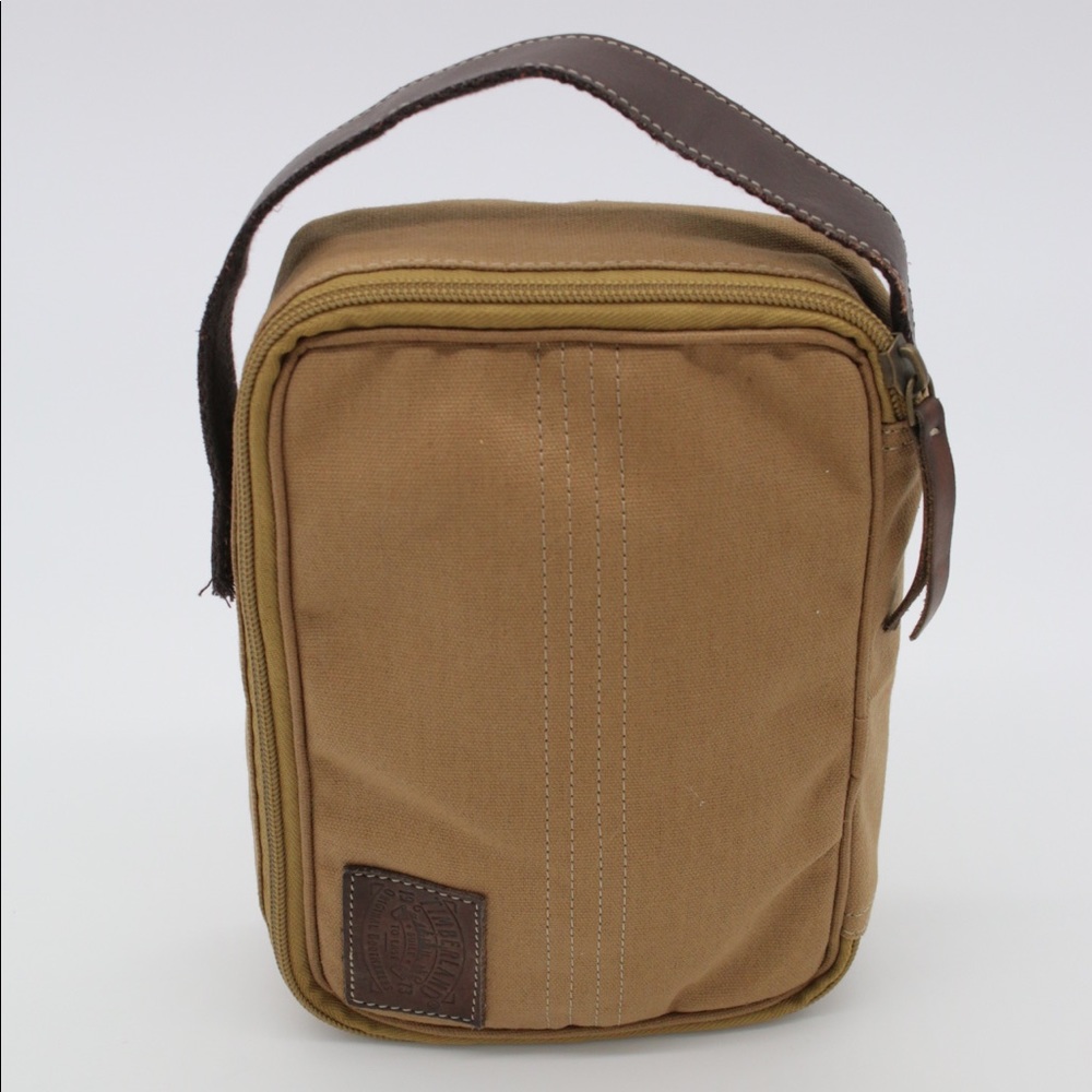 Timberland Tan Canvas Travel Bag